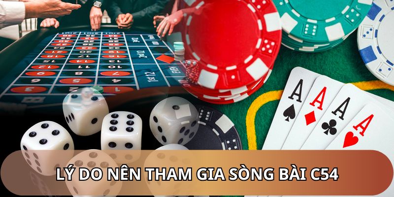 Lý do nên tham gia cá cược tại C54